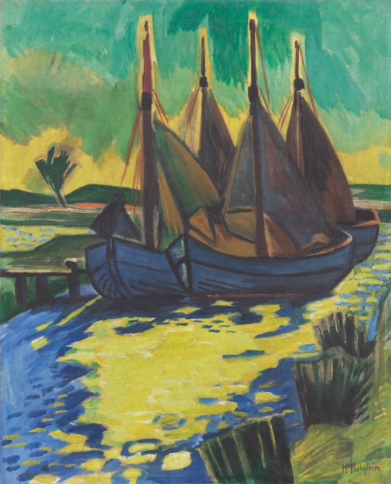 ”Sonnenflecken” by Max Pechstein