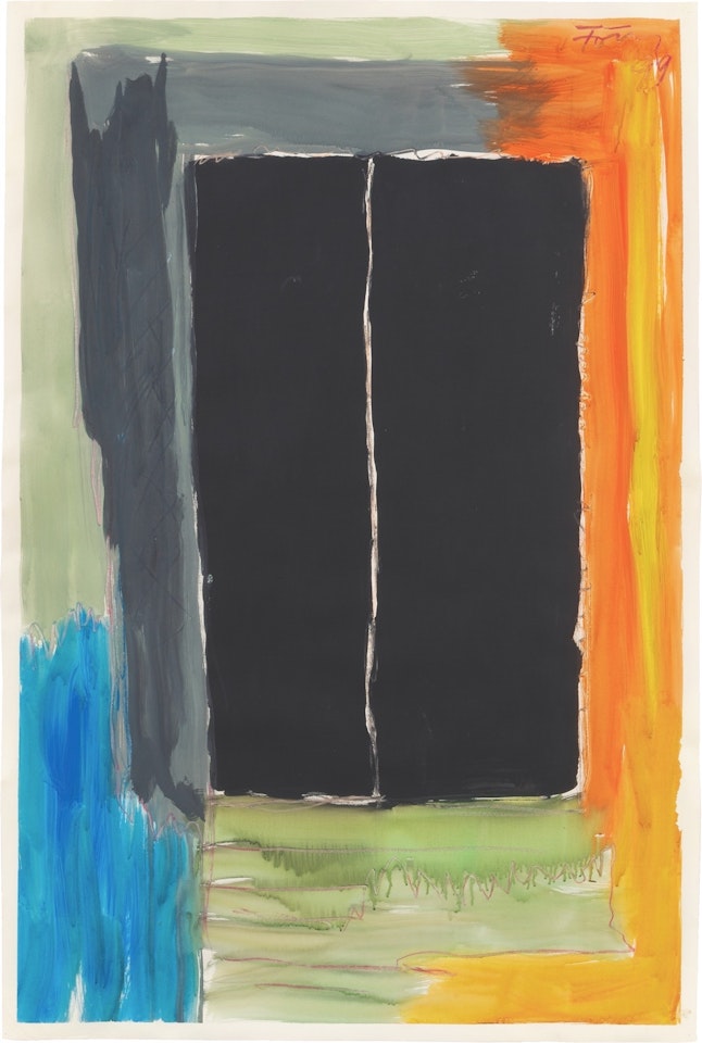 Untitled (window) by Günther Förg