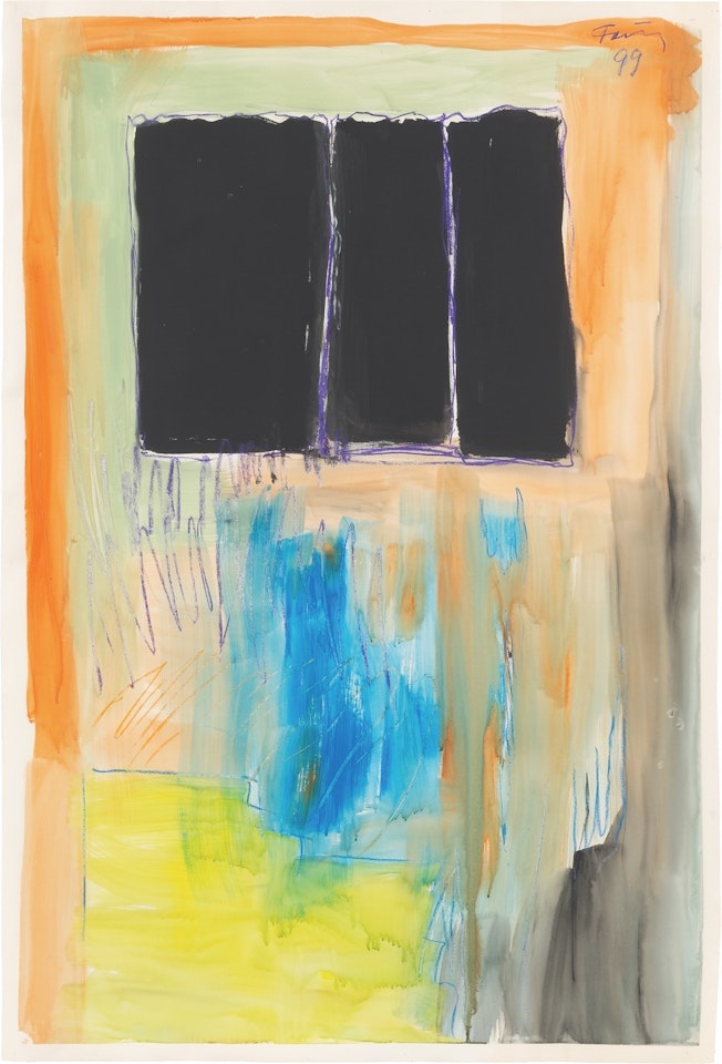 Untitled (window) by Günther Förg