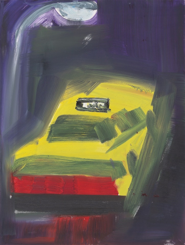 ”Taxi” by Rainer Fetting