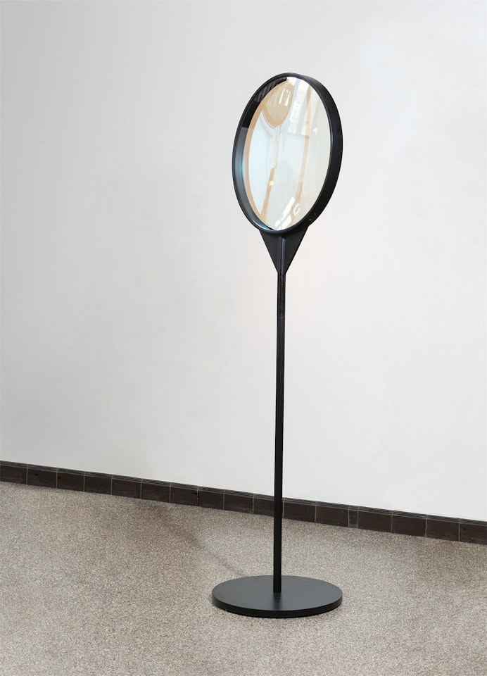Standing lense by Adolf Luther