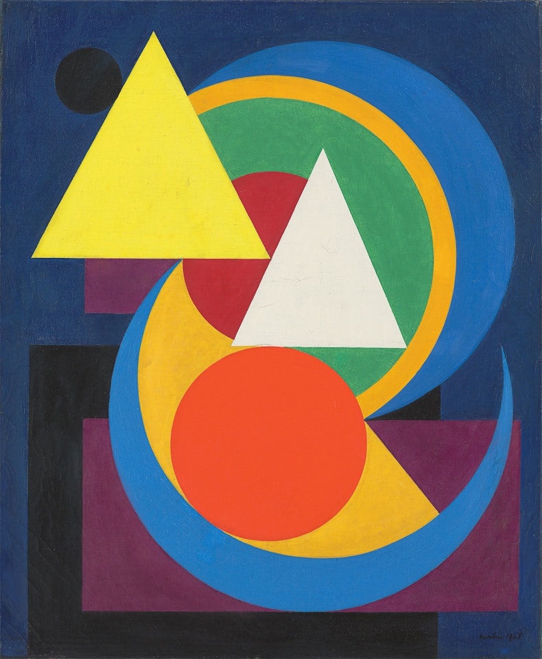 Composition by Auguste Herbin