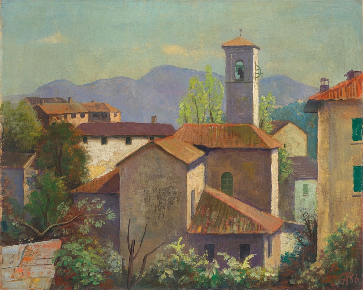 ”Muzzano (Tessin)” by Karl Hofer