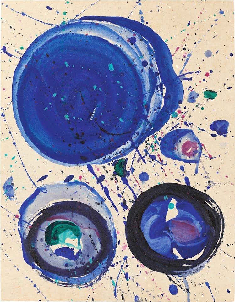 Untitled by Sam Francis
