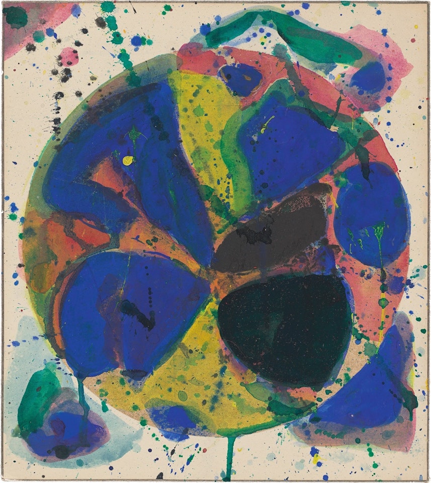 ”Untitled (SF58-081)” by Sam Francis