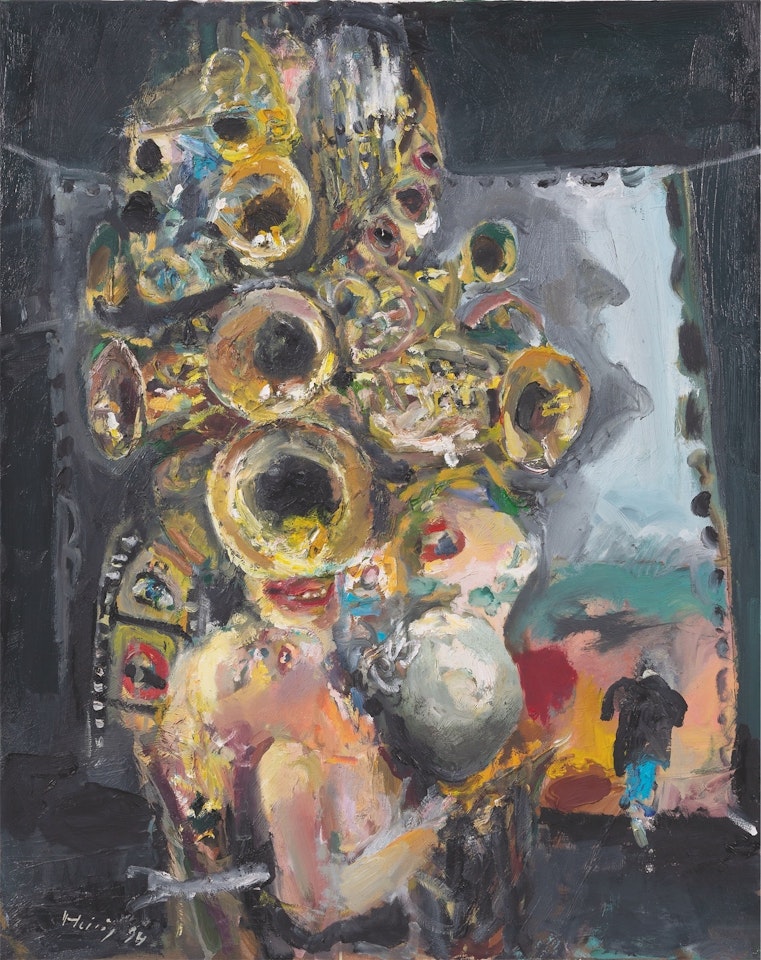 ”Die Kinoorgel” by Bernhard Heisig