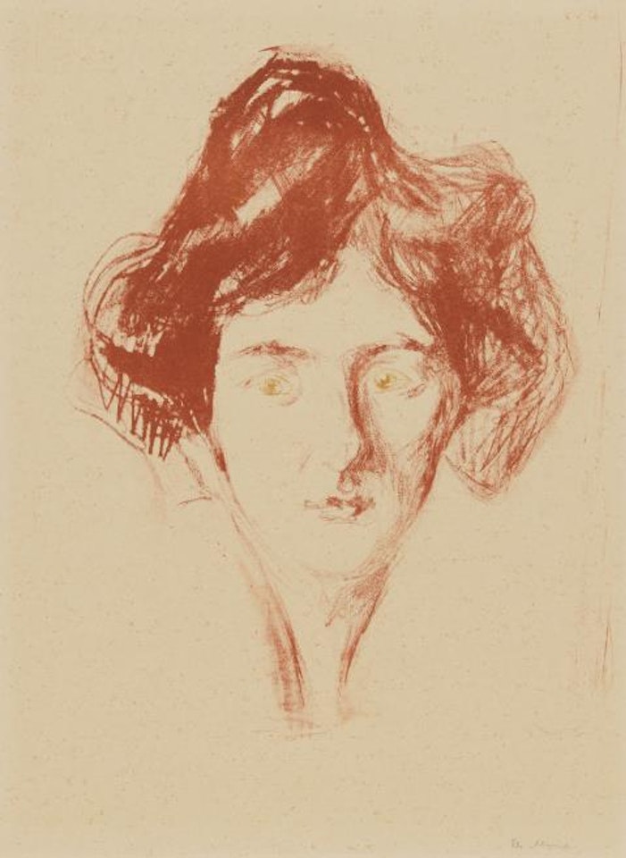 Berliner Modell by Edvard Munch
