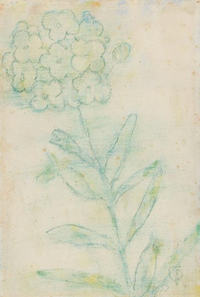 Kleine Blütendolde by Christian Rohlfs
