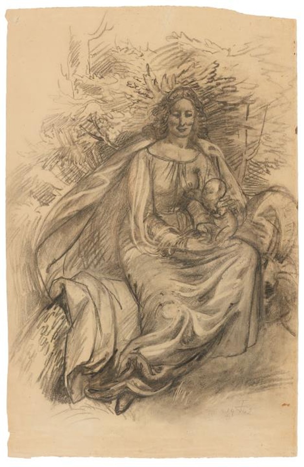 Madonna im Walde by Otto Dix