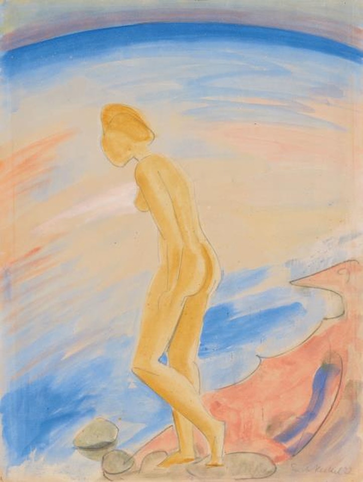 Badende by Erich Heckel
