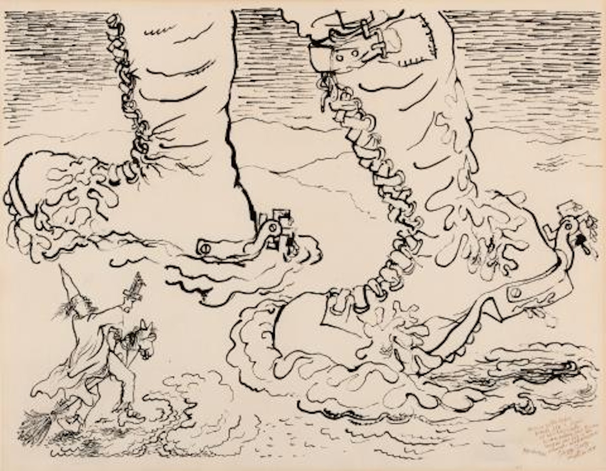 The Voice of Reason by George Grosz