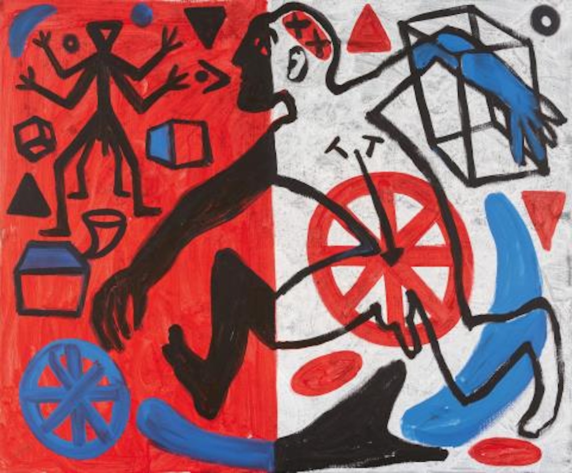 Untitled (Neuer Raum) by A.R. Penck