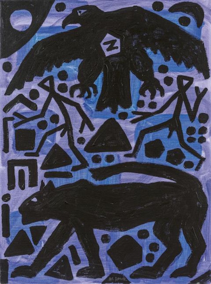 Dazwischen by A.R. Penck