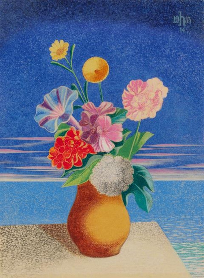 Blumen by Heinrich Hoerle