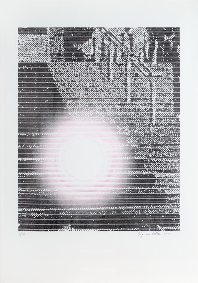 Die Treppe von Cannes by Sigmar Polke
