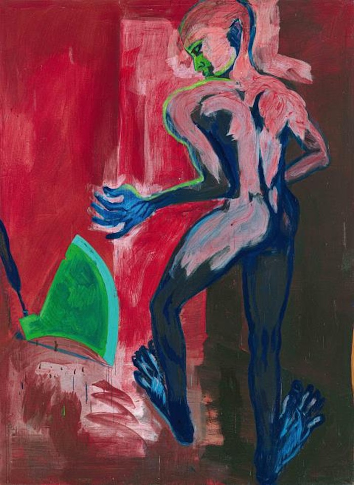 Mann und Axt by Rainer Fetting