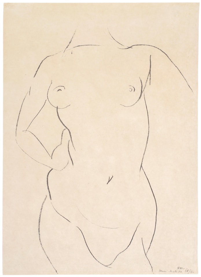 Torse de face by Henri Matisse