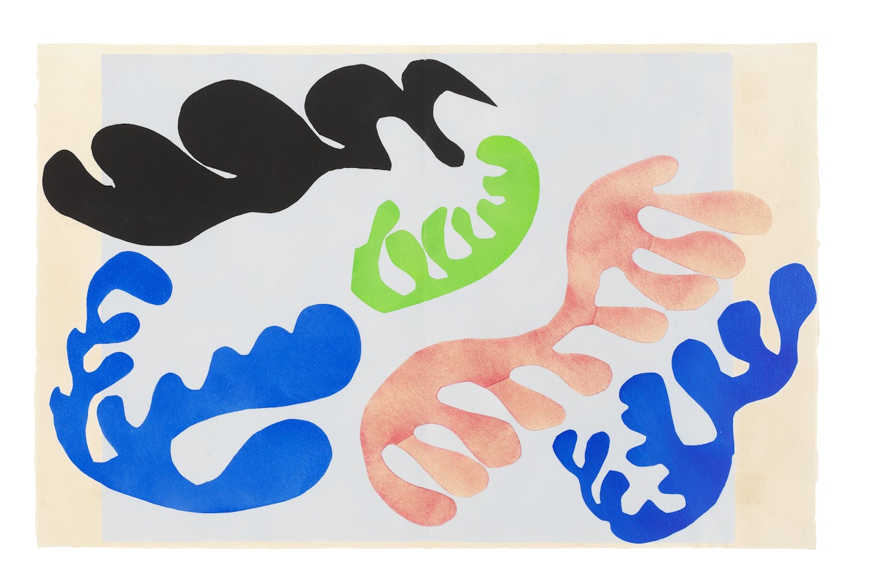 Le Lagon, Plate XIX from Jazz by Henri Matisse