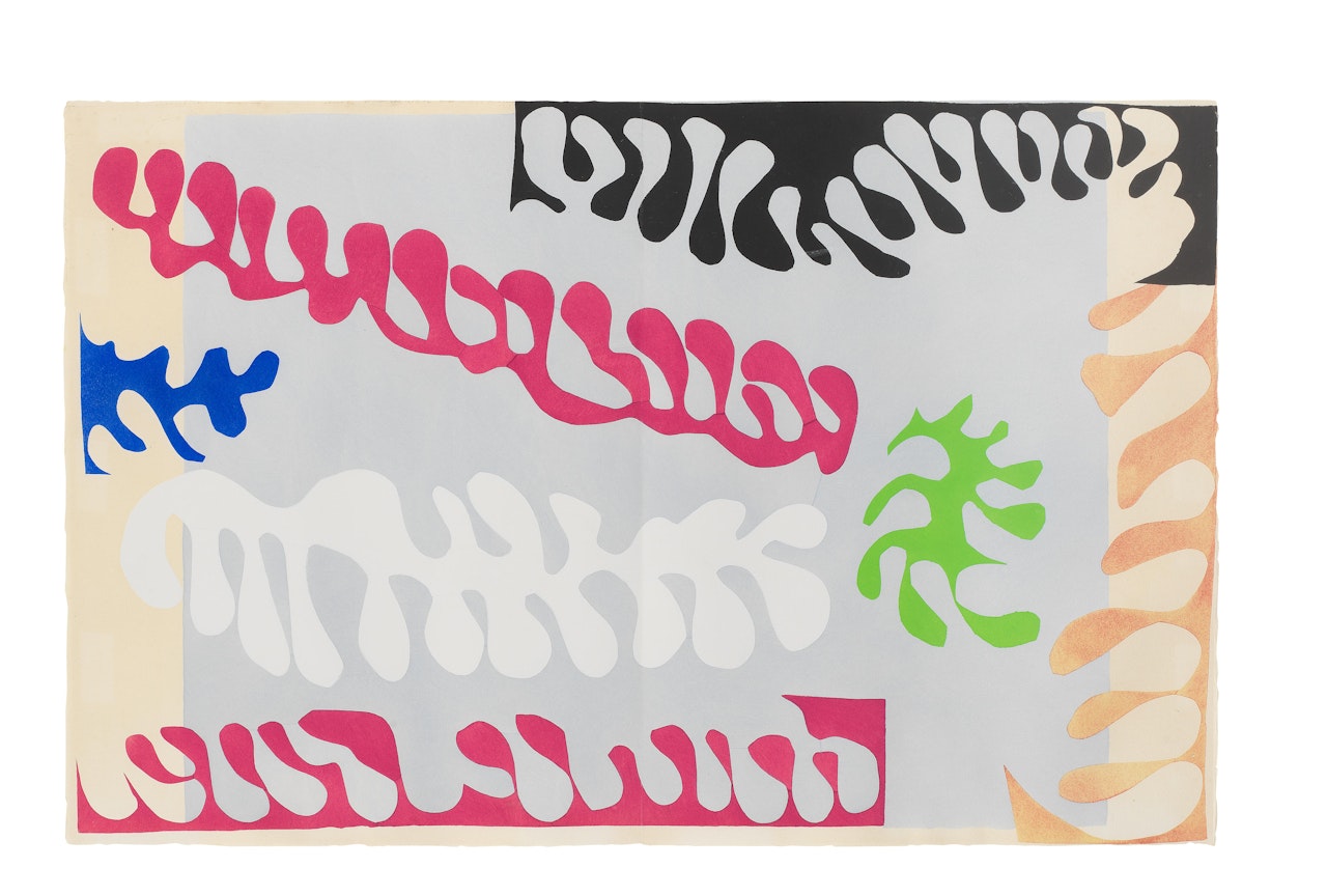 Le Lagon, Plate XVII from Jazz by Henri Matisse