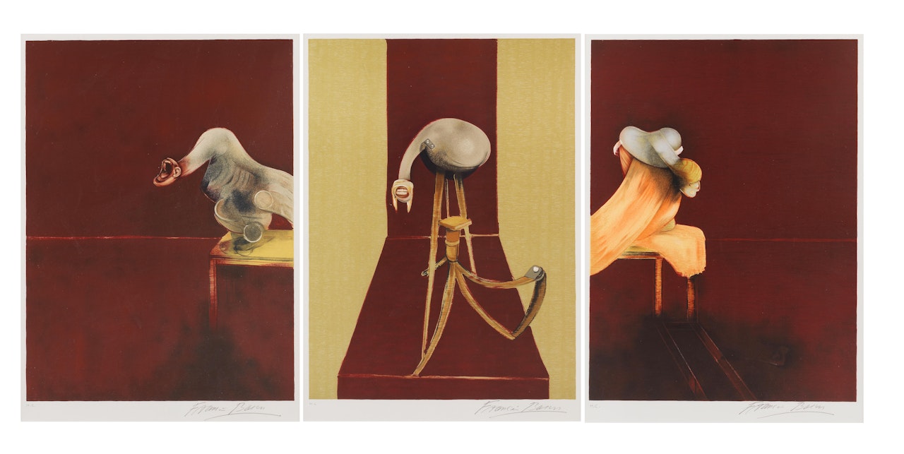 Second Version, Triptych by Francis Bacon