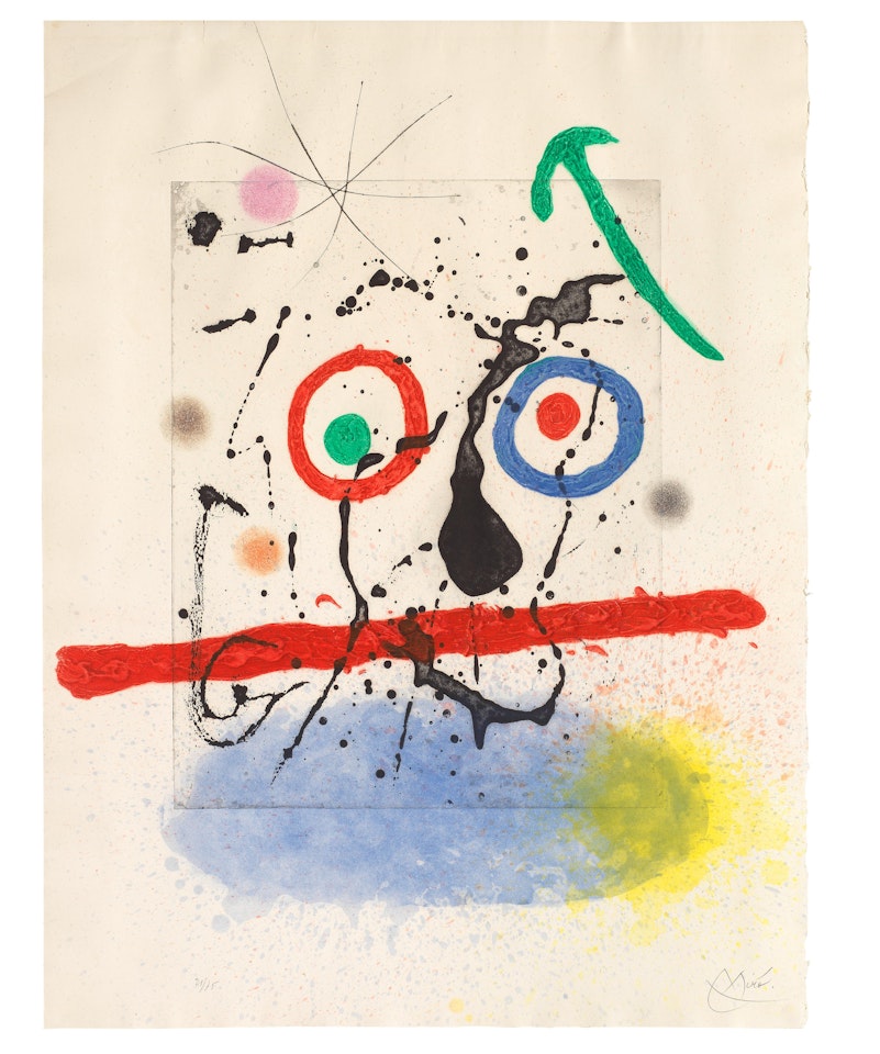Le Scieur de Long by Joan Miró