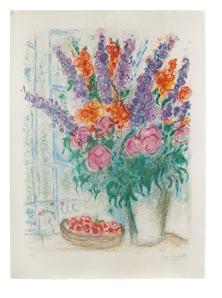 Le Grand Bouquet by Marc Chagall