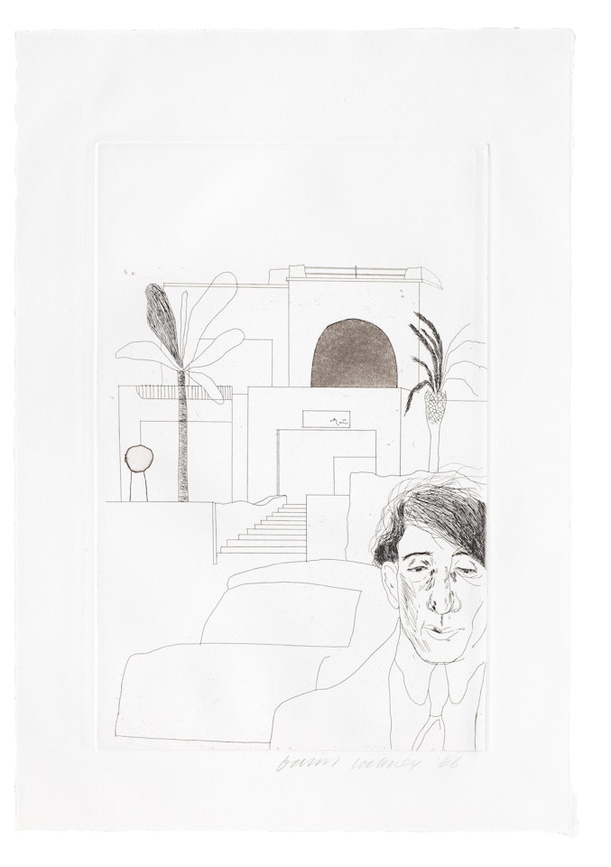 Illustrations for Fourteen Poems by C. P. Cavafy (Edition A) by David Hockney