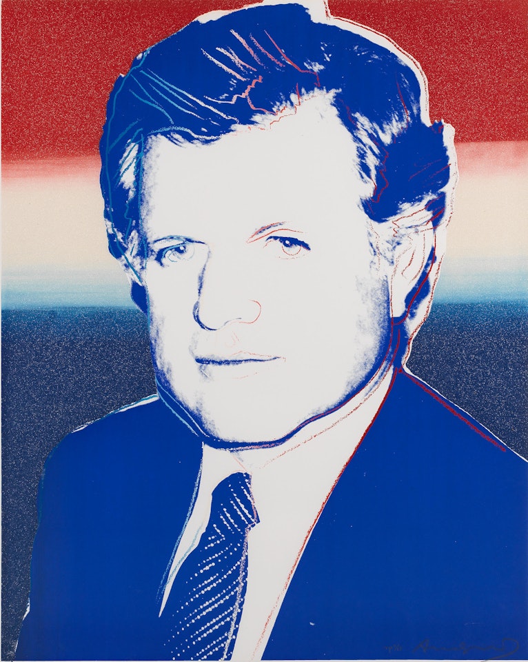 Edward Kennedy by Andy Warhol