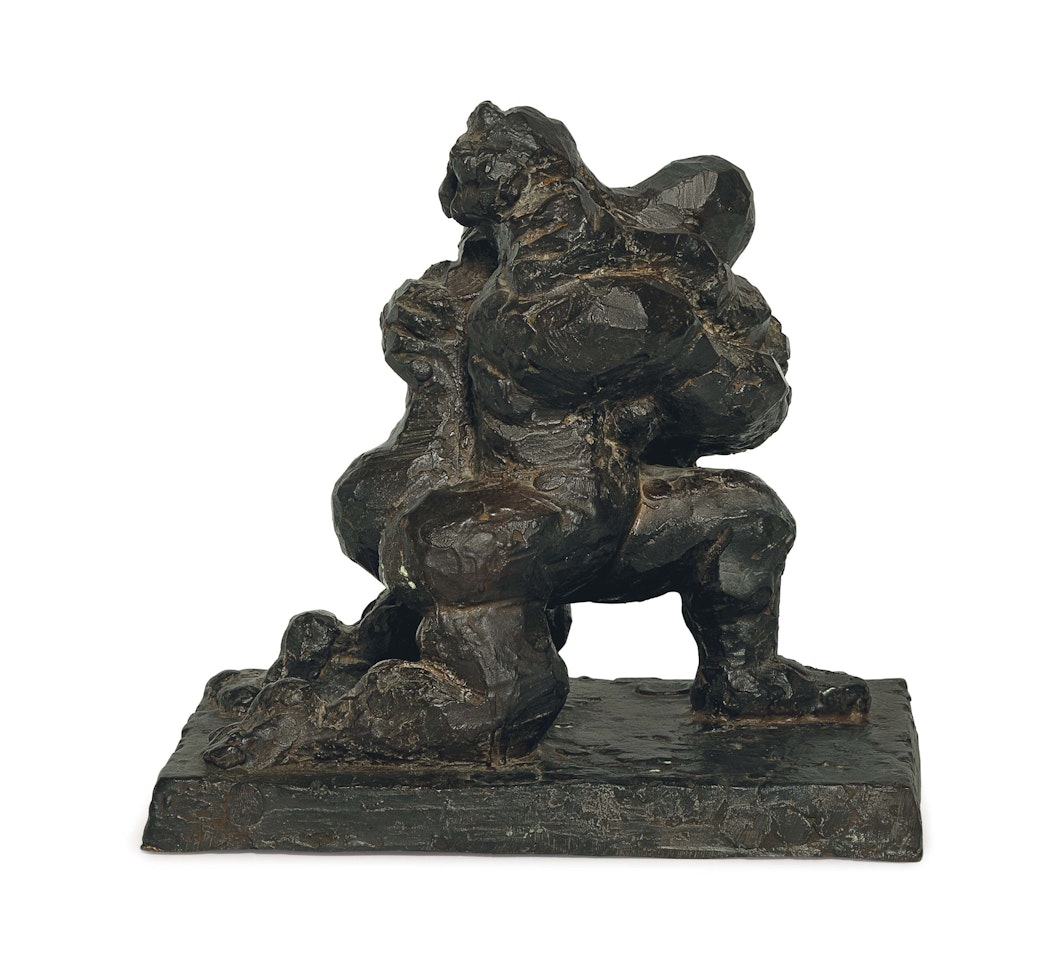 Variation on the Theme of the Last Embrace (Salvataggio) IV by Jacques Lipchitz