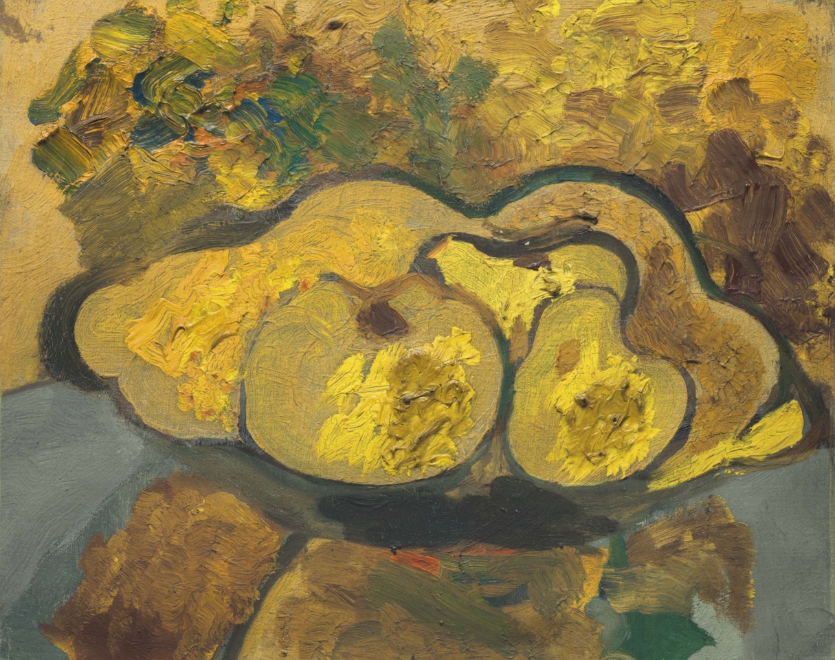 Nature morte au plat de pommes by Georges Braque