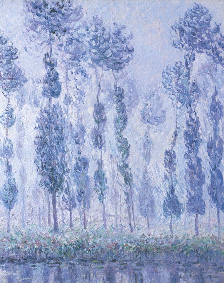 Les peupliers sur l'Eure by Gustave Loiseau