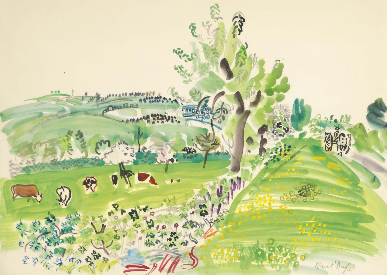 Printemps normand by Raoul Dufy
