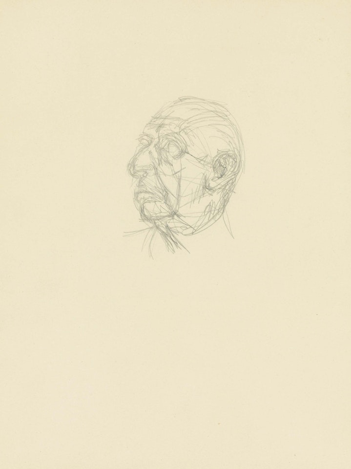 Igor Stravinsky by Alberto Giacometti