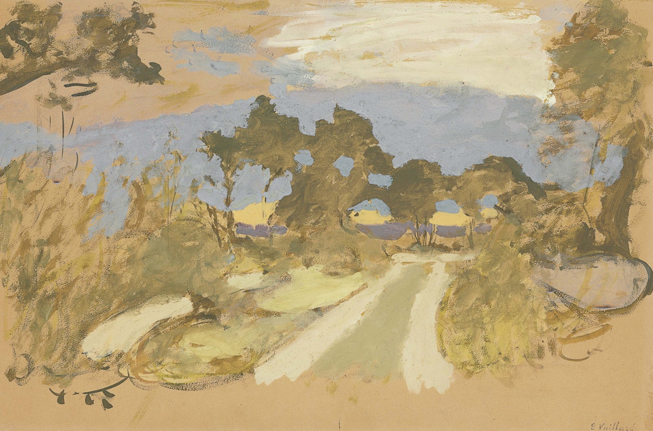 Le chemin à la campagne en Bretonne by Édouard Vuillard