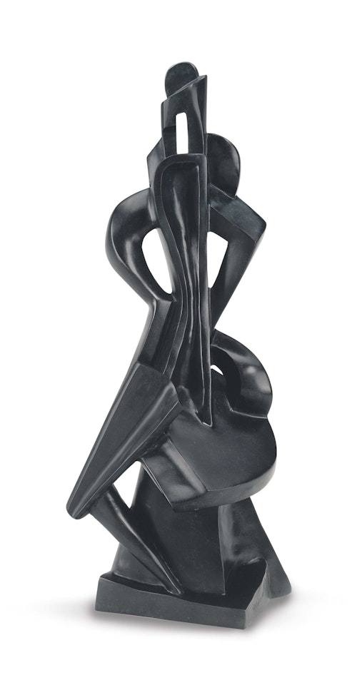 Geometric Figure with Space and Concave by Alexander Archipenko