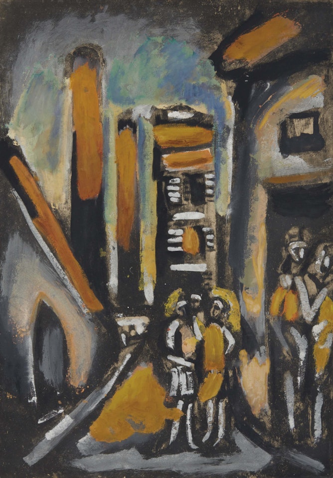 Filles et usine by Georges Rouault