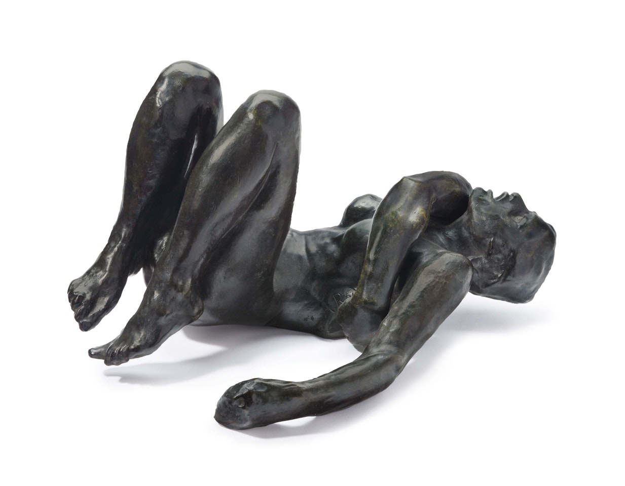 Etude pour une damnée by Auguste Rodin