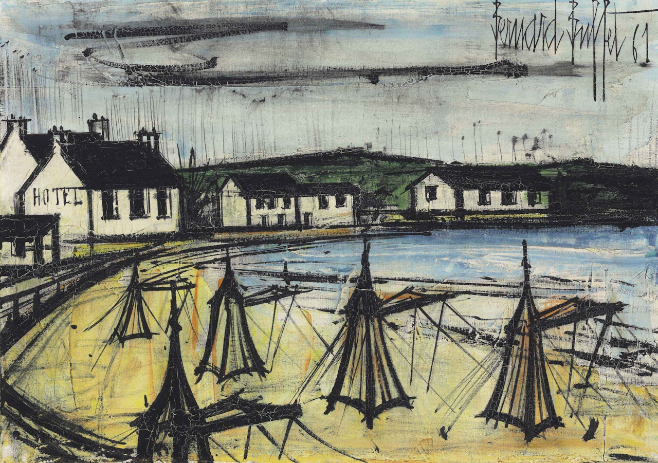 Paysage de Bretagne by Bernard Buffet