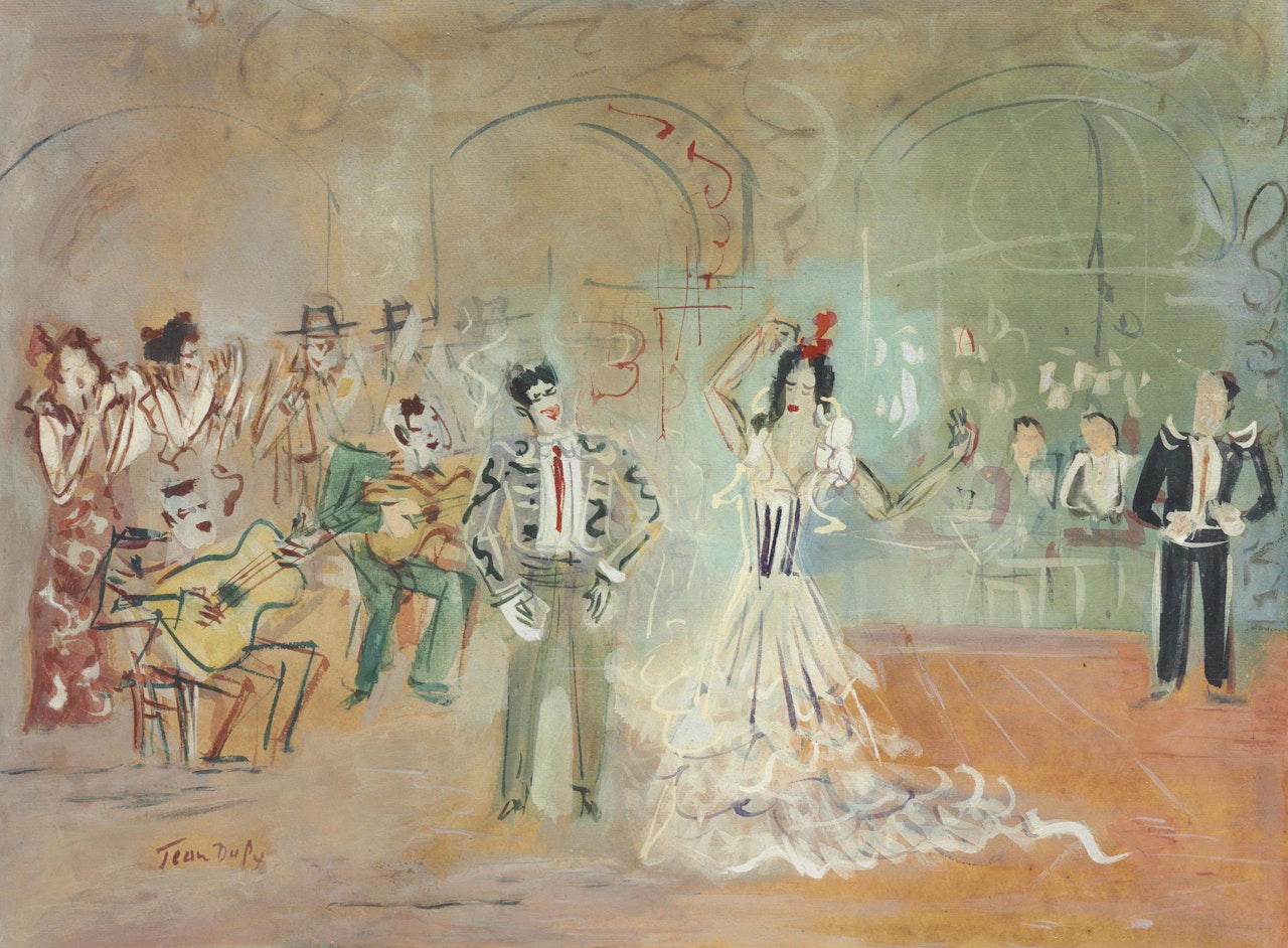 L'Andalouse by Jean Dufy