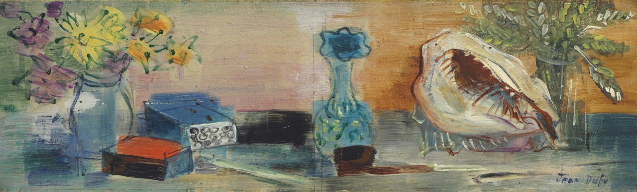 Nature morte au coquillage by Jean Dufy
