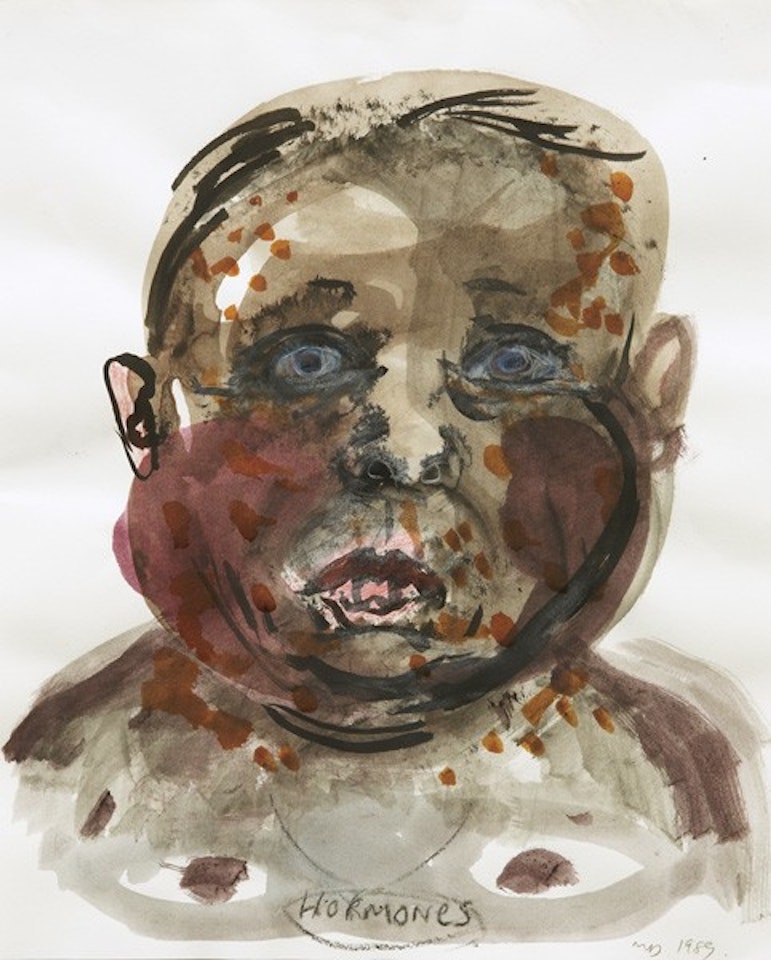 Hormones by Marlene Dumas