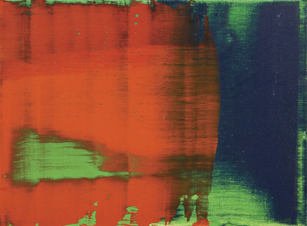 Grun-blau-rot by Gerhard Richter