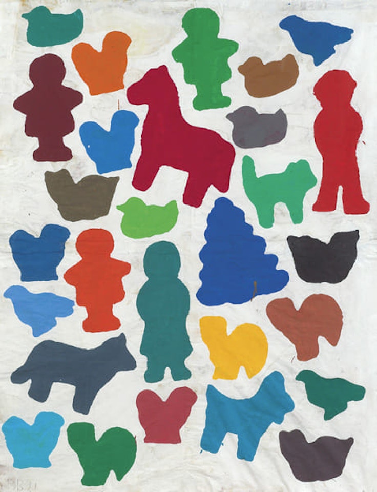 Animal Farm 1 by Donald Baechler