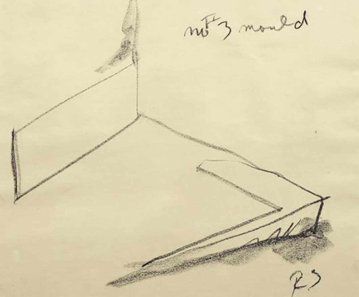 No.3 mould by Richard Serra
