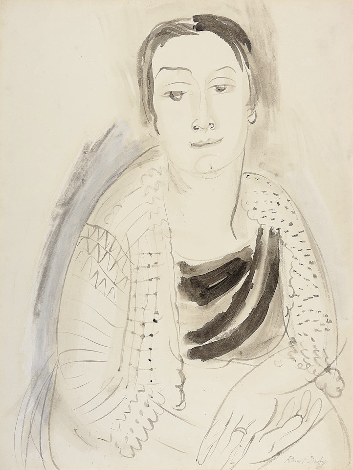 Portrait de Mme Raoul Dufy by Raoul Dufy