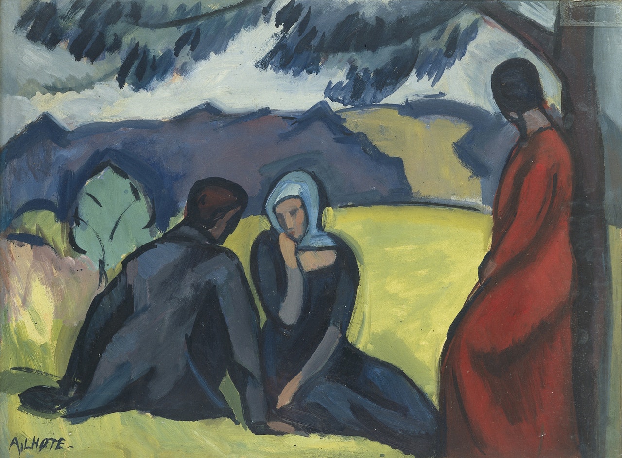 Étude pour "Colloque des Muses" by André Lhote