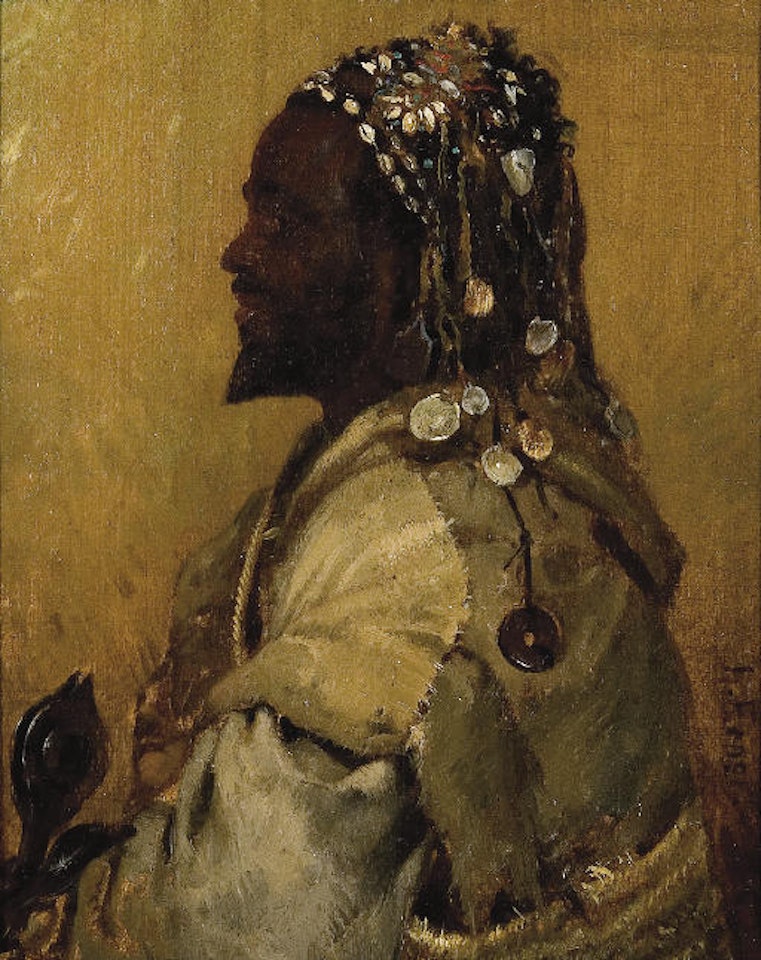 Musicien Gnaoua by Rudolf Ernst