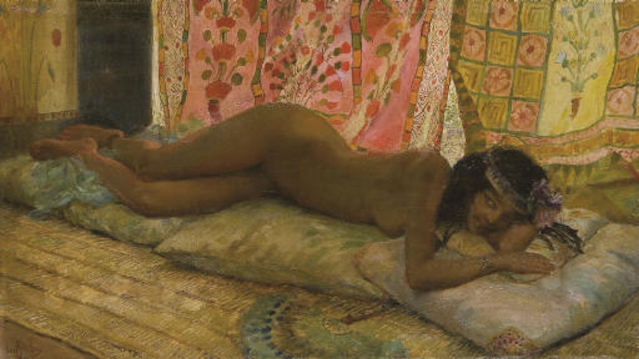 Odalisque by Georges Antoine Rochegrosse