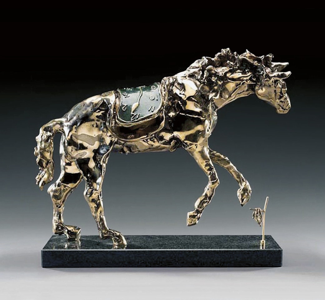 Le cheval à la montre molle by Salvador Dali