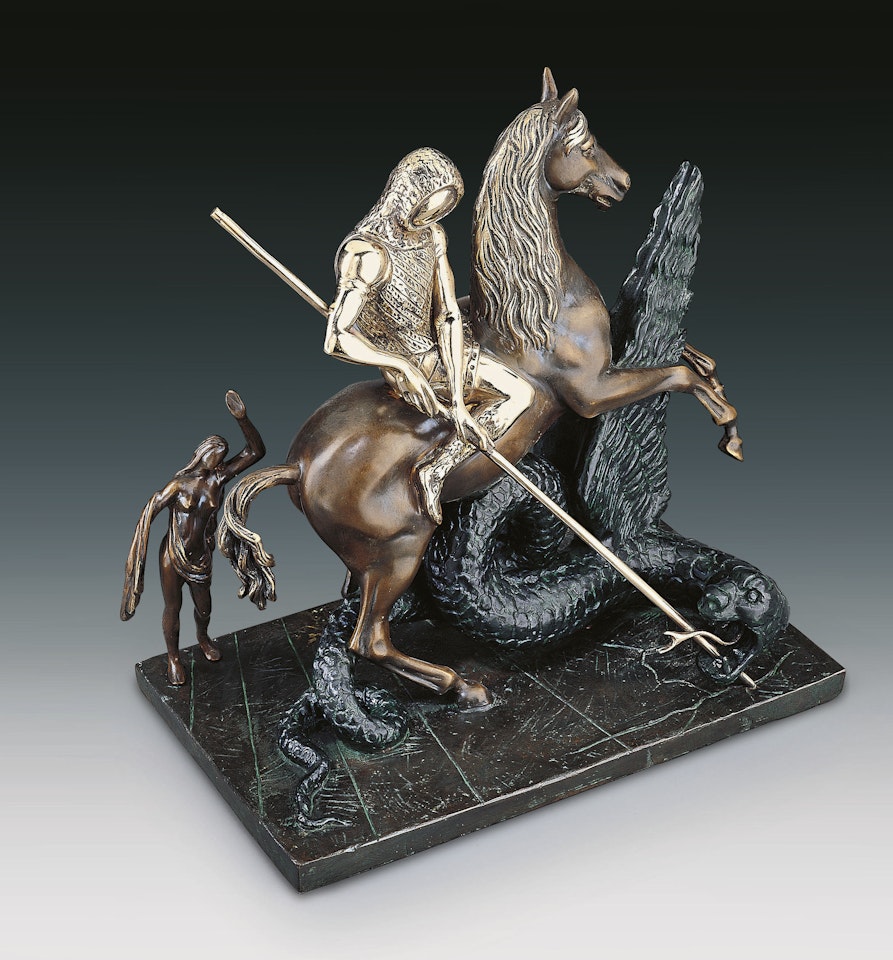 Saint Georges et le Dragon by Salvador Dali